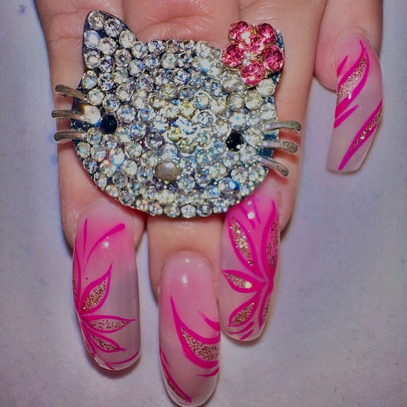 Silver hello kitty bling ring - Picture 4 of 5